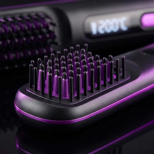 Brosse Lissante USB - Coiffure rapide