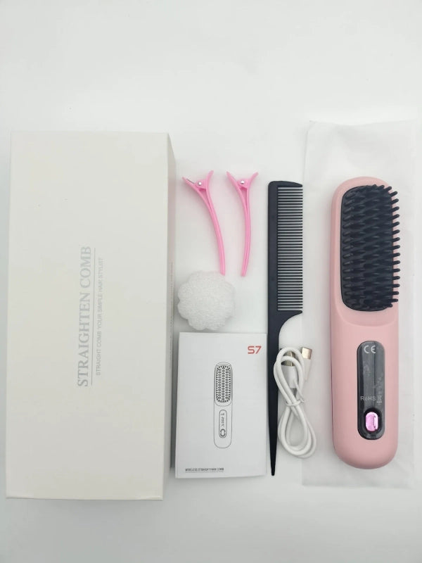 Brosse Lissante USB - Coiffure rapide