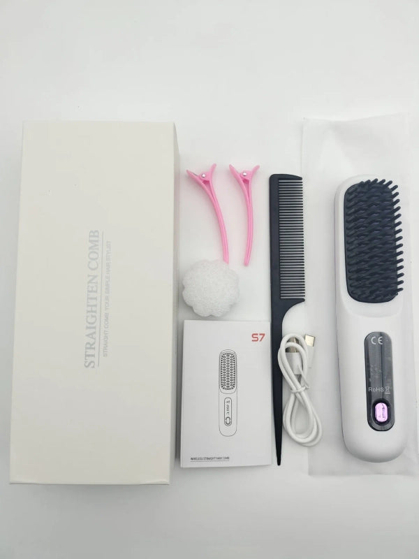 Brosse Lissante USB - Coiffure rapide